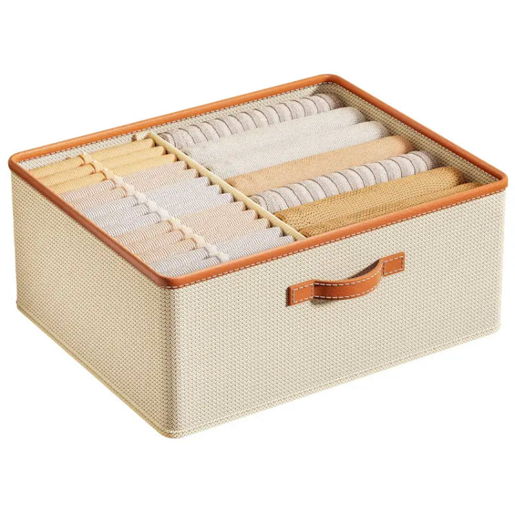Large Capacity Wardrobe Organizer, Clothes Pants Jeans Storage Box with Separator, Household Large Capacity Storage Wardrobe Large Capacity Wardrobe Organizer, Clothes Pants Jeans Storage Box with Separator, Household Large Capacity Storage Wardrobe